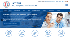 Desktop Screenshot of institutpraha.cz
